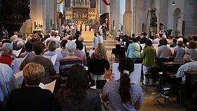 rund 800 Sängerinnen und Sänger kamen zur Wallfahrt der Kirchenchöre in den Eichstätter Dom