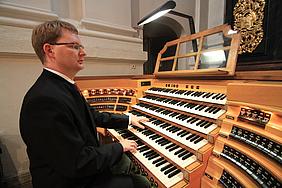 Organist Andreas Sagstetter. pde-Foto: privat