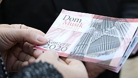 Das neue Programm der Dommusik ist erschienen.