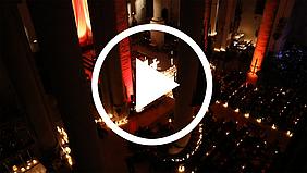 Tausende Kerzen erhellten den Eichstätter Dom bei der Nacht der Lichter